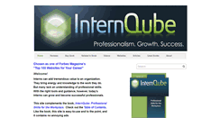 Desktop Screenshot of internqube.com
